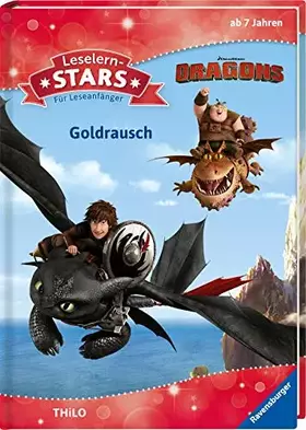 Couverture du produit · Leselernstars Dragons: Goldrausch: Für Leseanfänger