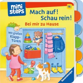 Couverture du produit · ministeps: Mach auf! Schau rein! Bei mir zu Hause: Ab 18 Monaten