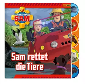 Couverture du produit · Feuerwehrmann Sam Pappbilderbuch: Sam rettet die Tiere