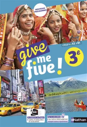 Couverture du produit · Give me five! 3e