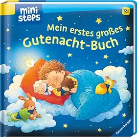 Couverture du produit · ministeps: Mein erstes großes Gutnacht-Buch: Vorlesebuch ab 12 Monaten, Babybuch, Pappbilderbuch: Ab 12 Monaten