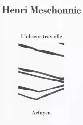 Couverture du produit · OBSCUR TRAVAILLE (L)