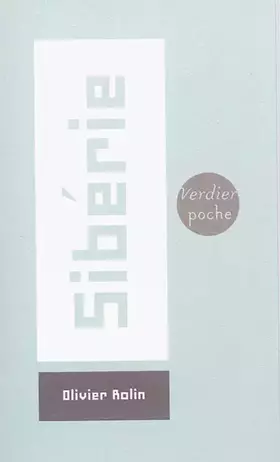 Couverture du produit · Sibérie
