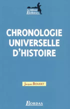 Couverture du produit · Chronologie universelle de l'histoire
