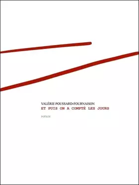 Couverture du produit · Et puis on a compté les jours
