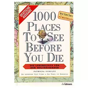 Couverture du produit · BUTLERS BOOK 1000 Places to see before you die