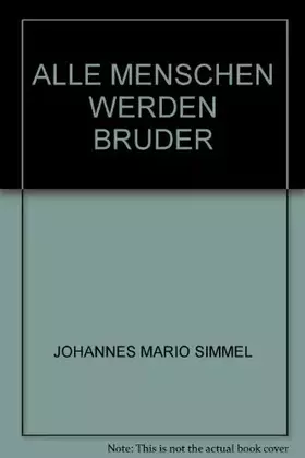 Couverture du produit · ALLE MENSCHEN WERDEN BRUDER