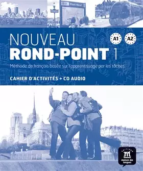Couverture du produit · NOUVEAU ROND-POINT A1-A2 CAHIER D'EXERCICES + CD