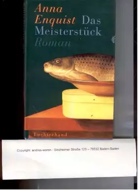 Couverture du produit · Das Meisterstück: Roman