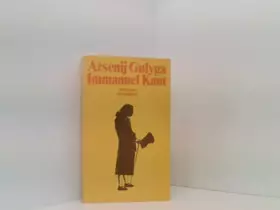 Couverture du produit · Suhrkamp Taschenbuch Nr. 1093: Immanuel Kant