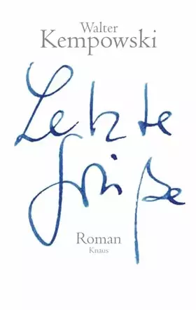 Couverture du produit · Letzte Grüße: Roman (Weitere Romane, Band 4)