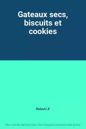 Couverture du produit · Gateaux secs, biscuits et cookies