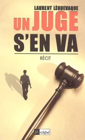 Couverture du produit · Un juge s'en va