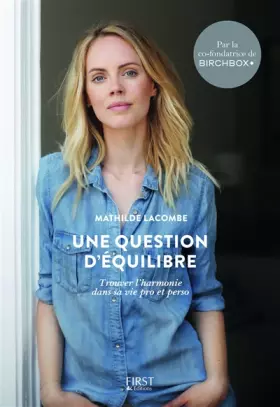 Couverture du produit · Une question d'équilibre