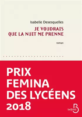 Couverture du produit · Je voudrais que la nuit me prenne