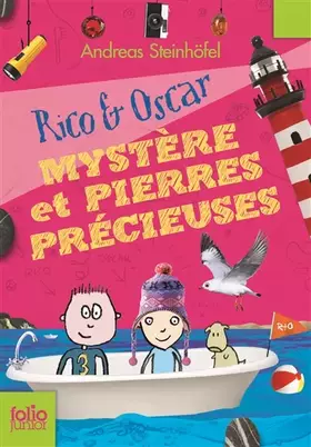 Couverture du produit · Rico et Oscar - 3. Mystère et pierres précieuses - Folio Junior - A partir de 10 ans