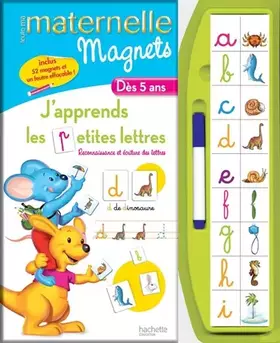 Couverture du produit · TOUTE MA MATERNELLE - J'apprends les petites lettres - dès 3 ans