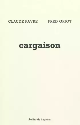 Couverture du produit · Cargaison