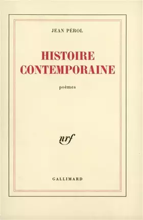 Couverture du produit · Histoire contemporaine