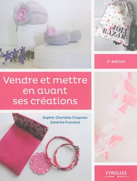 Couverture du produit · Vendre et mettre en avant ses créations