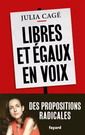 Couverture du produit · Libres et égaux en voix