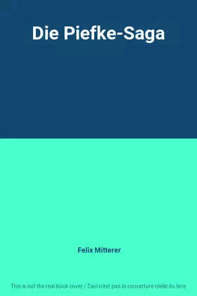 Couverture du produit · Die Piefke-Saga