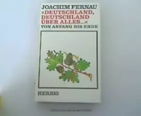 Couverture du produit · Deutschland, Deutschland über alles