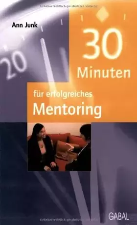 Couverture du produit · 30 Minuten für erfolgreiches Mentoring