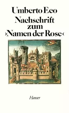 Couverture du produit · Nachschrift zum Namen der Rose
