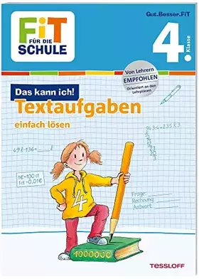 Couverture du produit · FiT FÜR DIE SCHULE: Das kann ich! Textaufgaben einfach lösen 4. Klasse