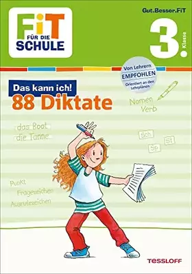 Couverture du produit · FiT FÜR DIE SCHULE: Das kann ich! 88 Diktate 3. Klasse