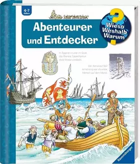 Couverture du produit · Wieso? Weshalb? Warum?, Band 70 - Abenteurer und Entdecker (Sachbuch ab 4 Jahre - mit Klappen) (Kernreihe (4-7 J.), 70)