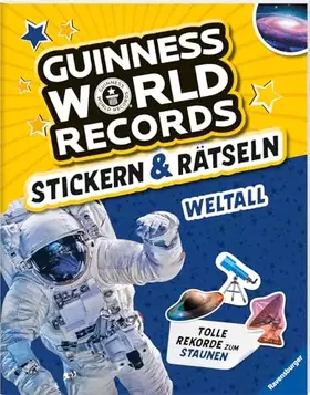 Couverture du produit · Guinness World Records Stickern und Rätseln: Weltall