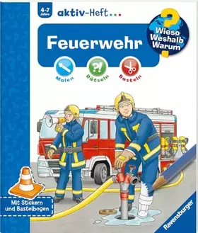 Couverture du produit · Wieso? Weshalb? Warum? aktiv-Heft - Feuerwehr