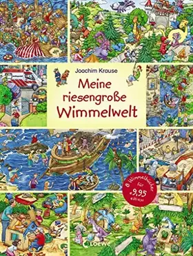 Couverture du produit · Meine riesengroße Wimmelwelt: Wimmelbild, Suchbuch für Kinder ab 2 Jahre (Wimmelbilderbücher)