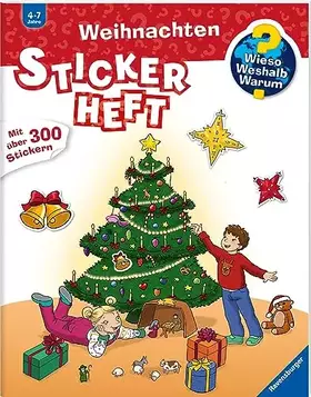 Couverture du produit · Wieso? Weshalb? Warum? Stickerheft - Weihnachten (ab 4 Jahre - mit über 300 Stickern)