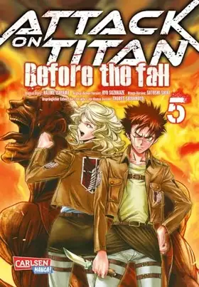 Couverture du produit · Attack on Titan - Before the Fall 5: Die mitreißende Vorgeschichte zur Manga-Kult-Serie im Kampf zwischen Titanen und den letzt