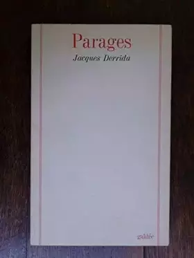 Couverture du produit · Parages