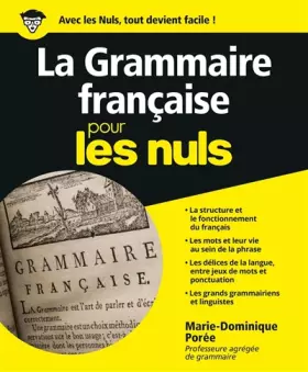 Couverture du produit · La Grammaire française pour les Nuls