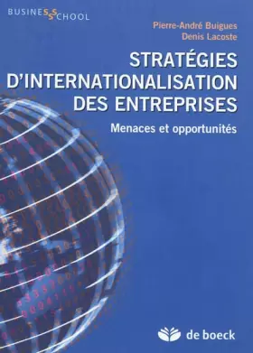 Couverture du produit · Strategies d'Internationalisation des Entreprises Menaces et Opportunites
