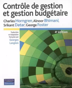 Couverture du produit · Contrôle de gestion et gestion budgétaire