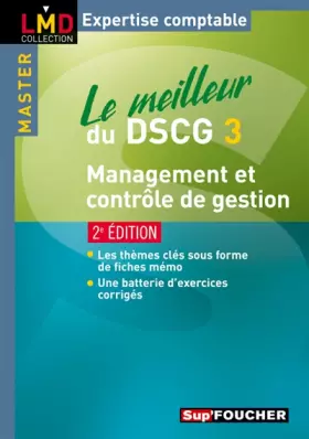 Couverture du produit · Le meilleur du DSCG 3 Management et contrôle de gestion