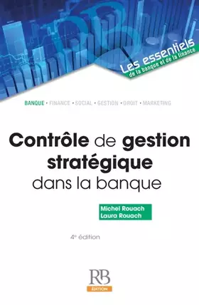 Couverture du produit · Contrôle de gestion stratégique dans la banque