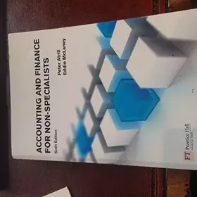 Couverture du produit · Accounting & Finance for Non-Specialists with MyAccountingLab