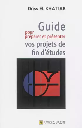 Couverture du produit · GUIDE POUR PRéPARER ET PRéSENT