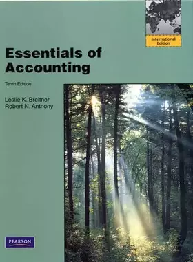 Couverture du produit · Essentials of Accounting (Reversible Edition)