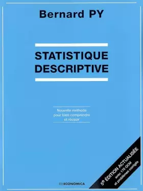 Couverture du produit · Statistique descriptive : Nouvelle méthode pour bien comprendre et réussir