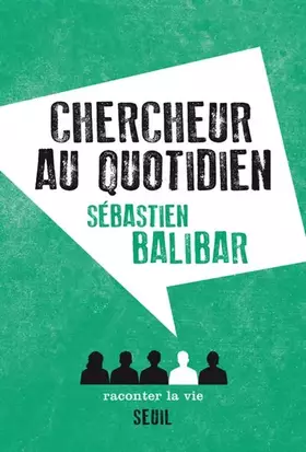 Couverture du produit · Chercheur au quotidien