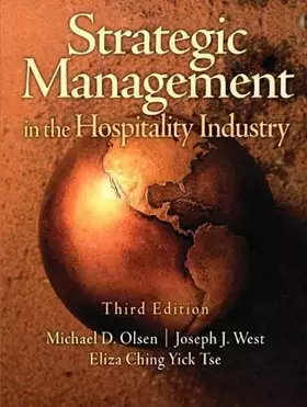 Couverture du produit · Strategic Management in the Hospitality Industry (3rd Edition)