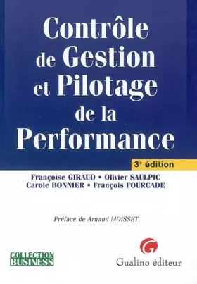 Couverture du produit · Contrôle de Gestion et Pilotage de la Performance